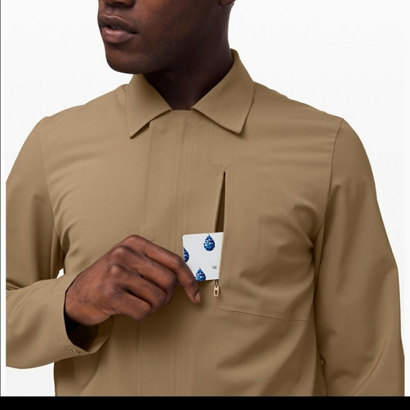 Lululemon Drivers Coat Jacket Tan Brown - Picture 4 of 7